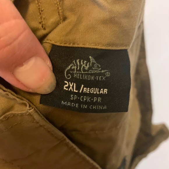 Helicon-Tex CPU Tactical Sort men’s size 2 XL, cargo, patrol line,Outdoor - Picture 11 of 11